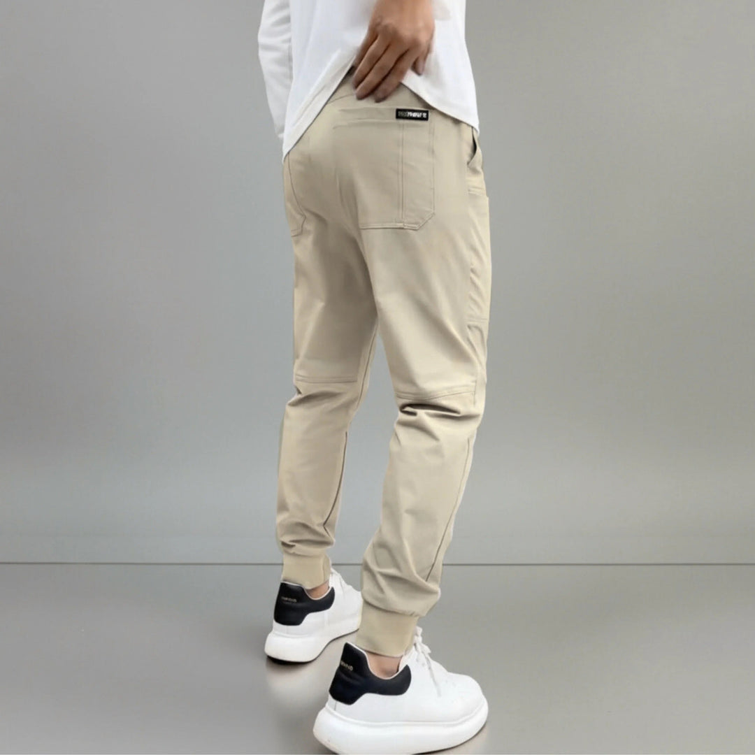 Paolo | Pantaloni cargo elasticizzati premium