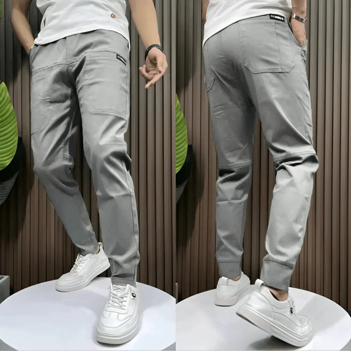 Paolo | Pantaloni cargo elasticizzati premium