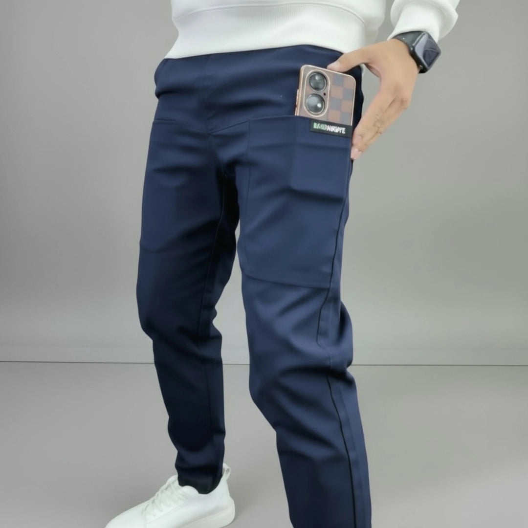 Paolo | Pantaloni cargo elasticizzati premium