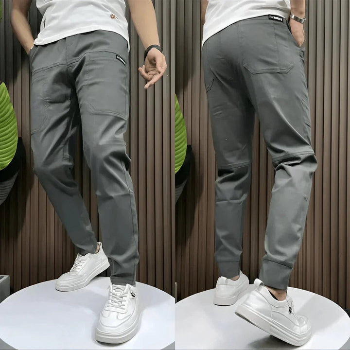 Paolo | Pantaloni cargo elasticizzati premium