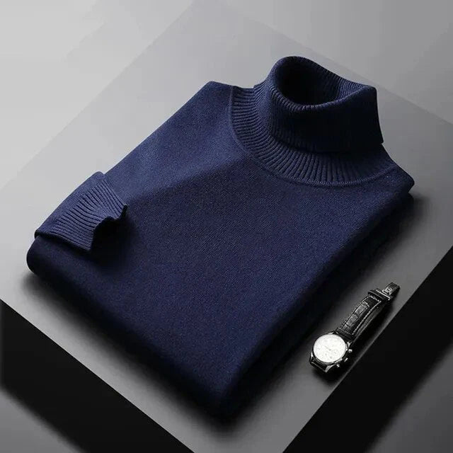 Antonio | Maglia a collo alto in cashmere