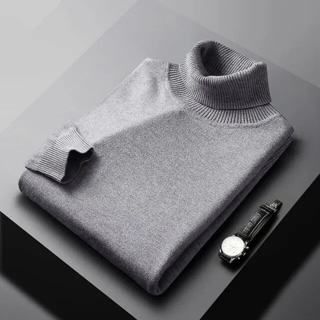 Antonio | Maglia a collo alto in cashmere