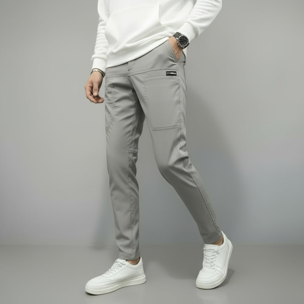 Paolo | Pantaloni cargo elasticizzati premium